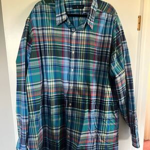 Ralph Lauren 4XLT button up shirt